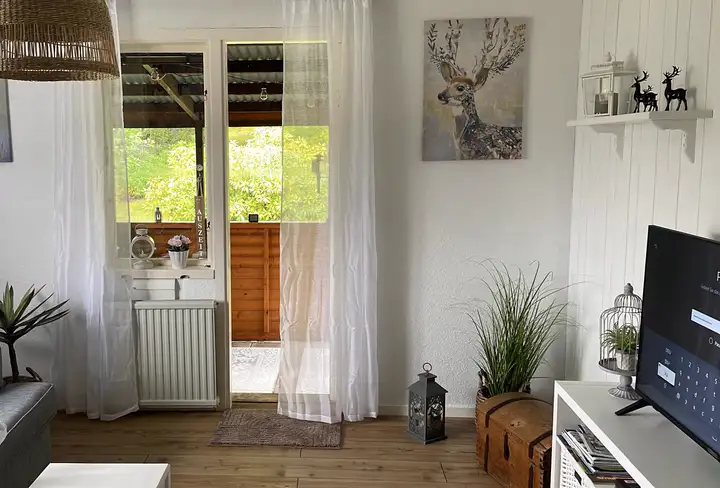 Tür vom Wohnzimmer in den Wintergarten
